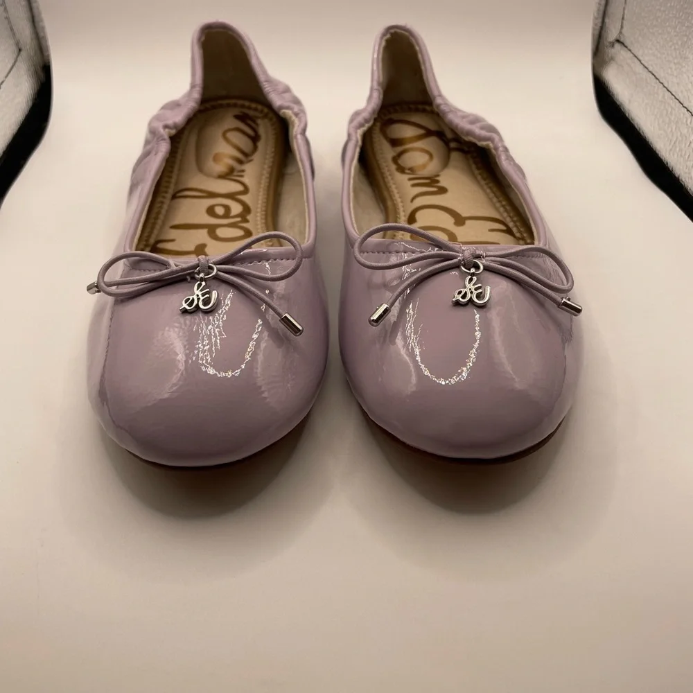 Sam Edelman Felicia kids orchid flats size 4
